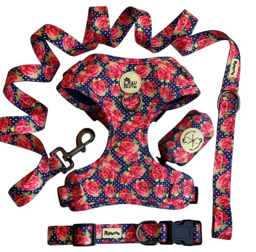 English Rose Poo Bag Holder – Stylish Pet Waste Solution - Image 2